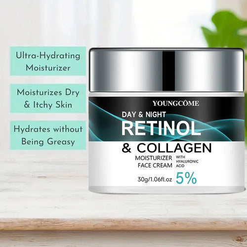 Retinol & Collagen Day & Night Face Cream